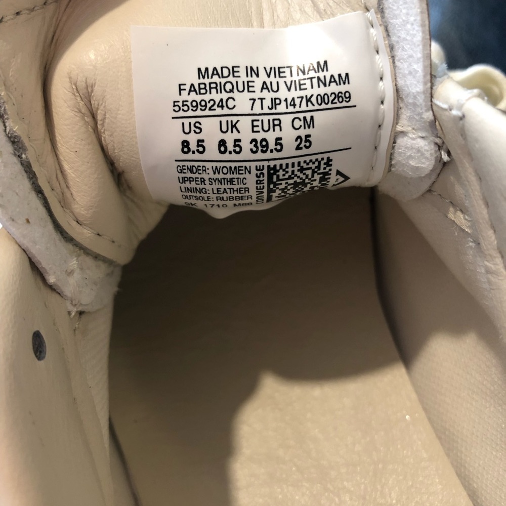 Converse One Star platform NWT - Picture 7 of 8